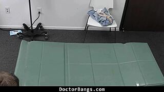 i pulled out my cock and asked my shy patient to blow it