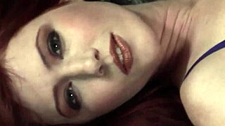 Elle Alexandra plunges fingers deep in pussy, moaning and cumming