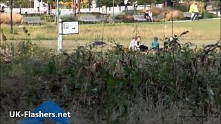 Upskirts Footage Of Blonde Teen 18+ Voyeur Babe Carly Rae In Public Masturbation And