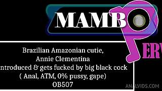 Brazilian amazonian cutie Annie Clementine introduced to new intimate adventures in a personal way.