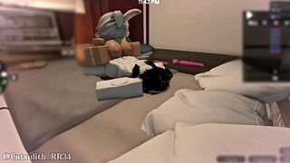 teasing this snow bunny before getting intimate~ sex with a follower 14 part 1