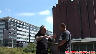 Dicksucking Amsterdam Hooker Pleases Tourist With Blowjob