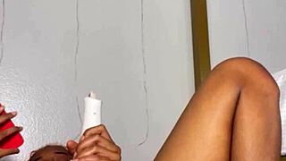 Edging My Pussy in Front of My Best Friend