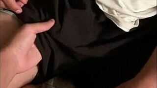 tight pussy panties in dorm room with young girl moaning during sex