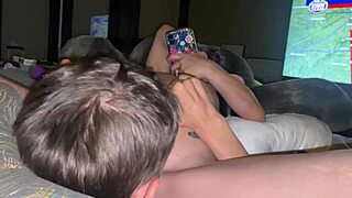 Purple Toy Inside Chick Touching Inner Demon Squirming Grabbing Nipples Struggling Cigarette Monster Drinks Stacker Energy Want Play