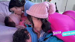 snowed in step sisters swap!