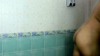 secretly filmed thai student bathing in a private clip