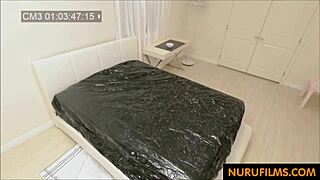 Busty Asian MILF gives sensual massage