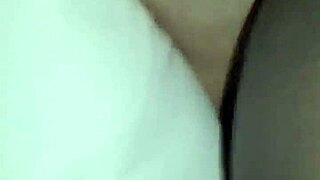 Big black cock pounds deep into her ass