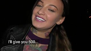 Public Agent Sexy Tattooed Minx Night Fuck Facial