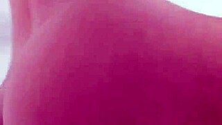 Young girl casually showing off in public with some dancing