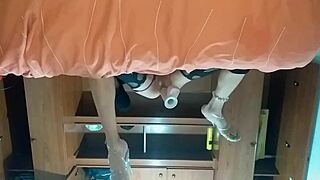 Latina Travesti Fucks Her New Toy Deep In The Ass