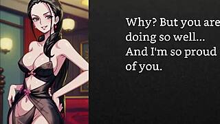 faygrey and nico robins tease with joi sounding gentle femdom humiliation