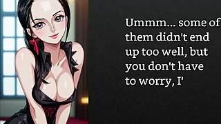 faygrey and nico robins tease with joi sounding gentle femdom humiliation