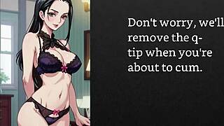 faygrey and nico robins tease with joi sounding gentle femdom humiliation