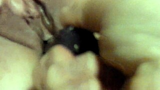 Housewife Uses Arse Vibe And Squirts Orgasmically.