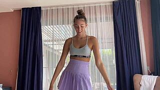 First Rough Anal Sex And Legs Shaking Orgasm For 18yo Teen Model Pov Amateur Anal