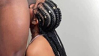 Cute model between you gives a delicious blowjob -amateur couple- nysdel