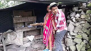 Colombian Babe Takes Big Cock