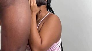 Cute model between you gives a delicious blowjob -amateur couple- nysdel