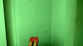 Bridgette's Long Legs Tease on Desk