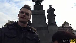 Busty Brunette Jocelyne Z Fucks for Money