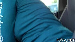 Barely legal teen's naughty sex in cozy socks