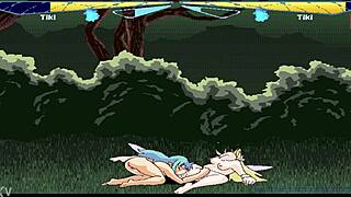 Fairyfighting tiki and tiki pussy licking orgasm compilation 😍