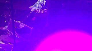 slim thick ebony cowgirl rides as three hole slut