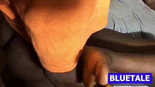 my neighbors came over for a quick visit in the bedroom