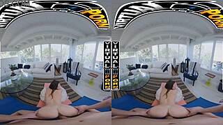 stepsister mae milano stuffs mouth with stepbros dick making him moan in pleasure