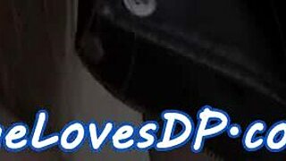 A stockinged babe endures double penetration in a heated threesome.