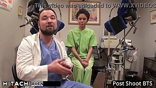 Freshman Receives Mandatory Hitachi Orgasm From Nurse Sandra Chappelle