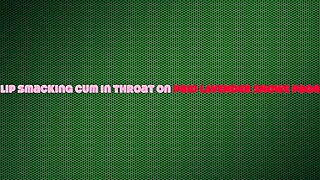 Bombshell Teen Bimbo Shows Face, Feet, and Pussy Before Extreme Deepthroat