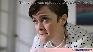 Quickie Fucking The Extra Small 18+ And Petite 18+ Tomboi Secretary