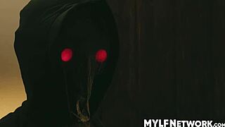 After seeing ghosts of her past and her present sheena must now face her future the ghost a menacing and dark figure shows sheena her future