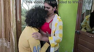 Indian College Girl Meets Boyfriend Privately