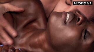 Zaawaadi Fucks New Lover in Interracial Hostel Fuck