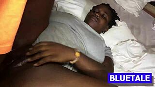 my neighbors came over for a quick visit in the bedroom