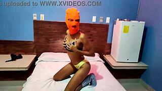 My Brunette Stepsister Wants To Celebrate Halloween Naked!