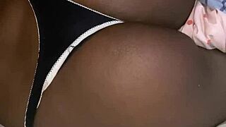 Aline Poses Seductively on Bed