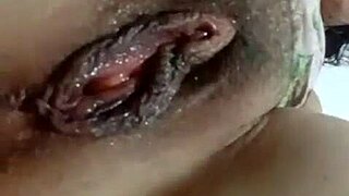 i watch my hot friend masturbate with dildo her wet pussy dripping