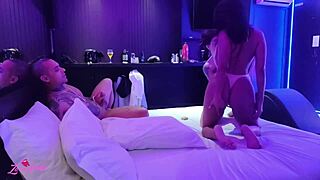 My Prep Friend Proposes Couple Swap For Motel Fucking In Sheer And Red