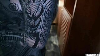 I love wen the french girl and gothic neibor join us to fuck for hours