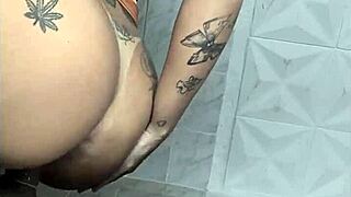 i see my teen stepdaughter arrive from funk party ready for interracial fuck