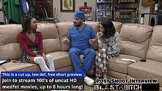 Solana Spits Doctors Load So He Fucks And Blasts Cum