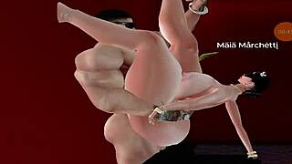 Nyla Devours Colombian Beauty Whole!