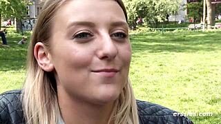 i'm a hot 19-year-old munich girl letting myself be filmed while masturbating