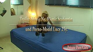 horny neighbor lucy sucks and fucks three young guys till they cum on her face