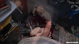 Latina Bar Slut in Boots Gets Bent Over for Big Cock Action